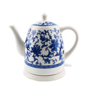 1.5L electric ceramic kettle boiler water heater teapot ceramic kettle automatic power supply 220V anti dry burner