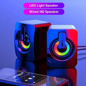 Computer audio desktop home subwoofer Bluetooth small speaker wired USB powered multimedia small sound