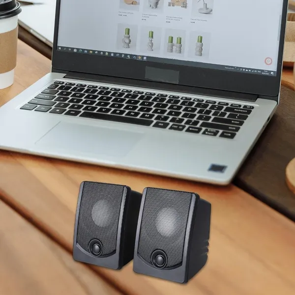 Convenience Desktop PC Speaker 3WComputer Speaker for Sound Output - Image 3
