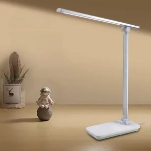 Dimmable LED Desk Lamp for Reading - Eye Protection Study Light with Adjustable Brightness