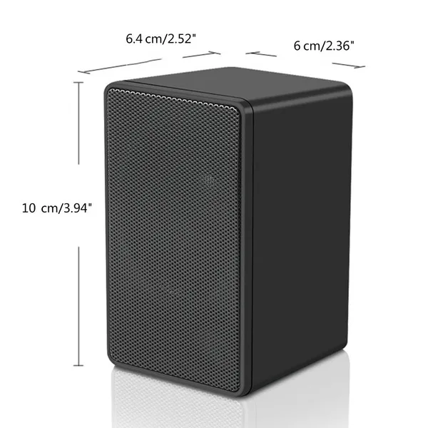 USB Wireds Speaker Subwoofer Soundboxes 3.5mm Input USB Power Computer Speaker - Image 3