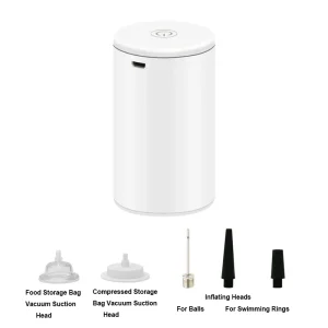 Rechargeable Electric Vacuum Sealer for Bag Portable Sous Vide Pump Food Vacuum Container Sealing Machine Home Kitchen Appliance